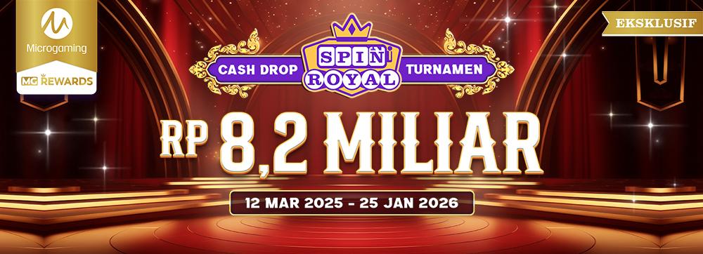 Turnamen & Cashdrop Spin Royal